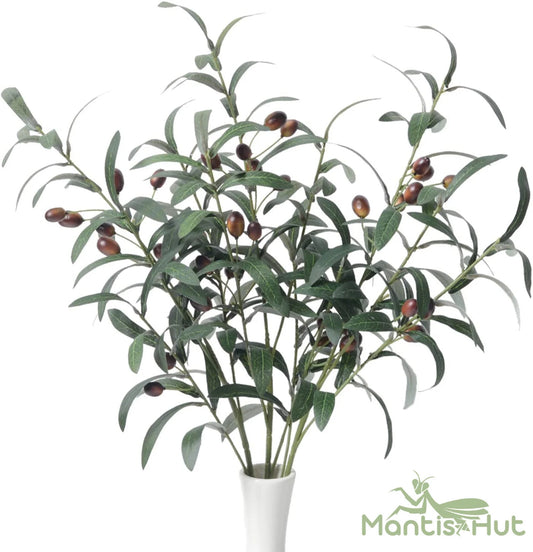Artificial Olive Tree Branches