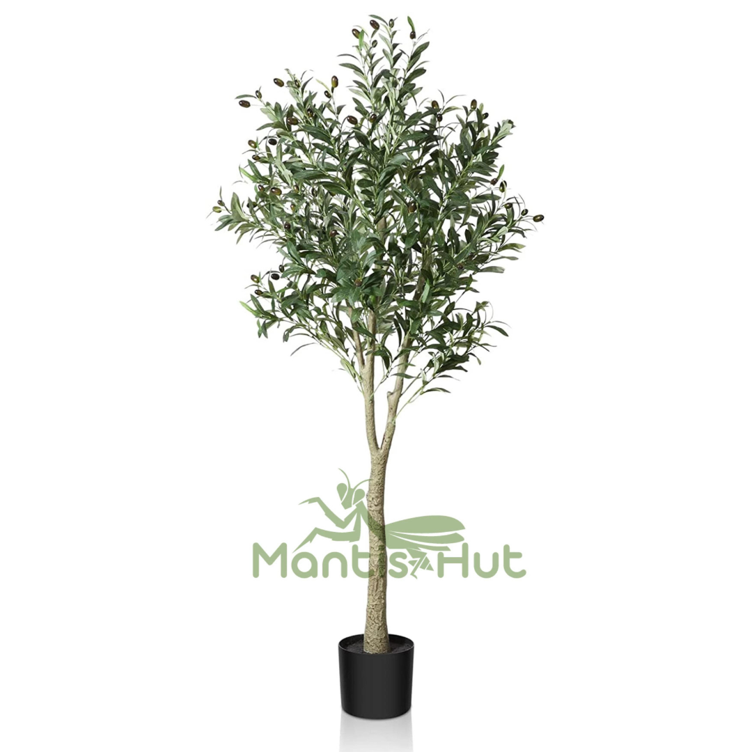 5 Feet Artificial Olive Tree – Mantis Hut