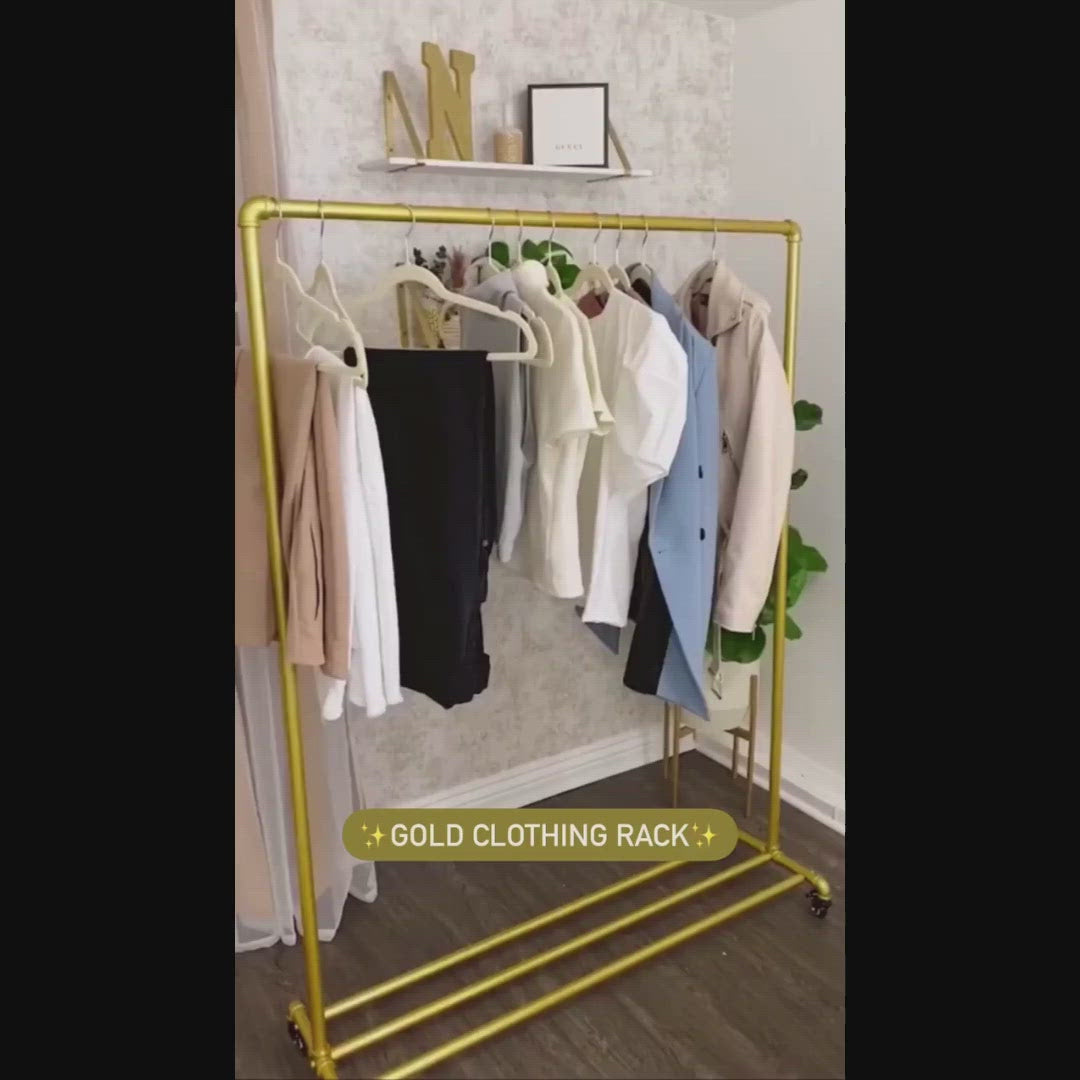 Metal best sale clothing rack