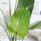 5 feet Bird of Paradise Artificial Plant, Tall Fake Tropical Palm Tree Potted, Realistic Faux Silk Plants for Home Office Outdoor Decor