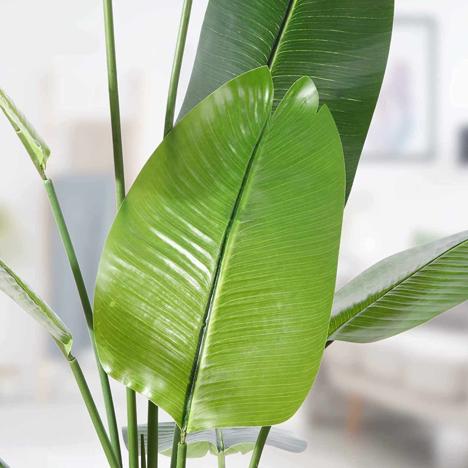 artificial silk bird of paradise palm tree potted plant 5 feet Bird of Paradise Artificial Plant