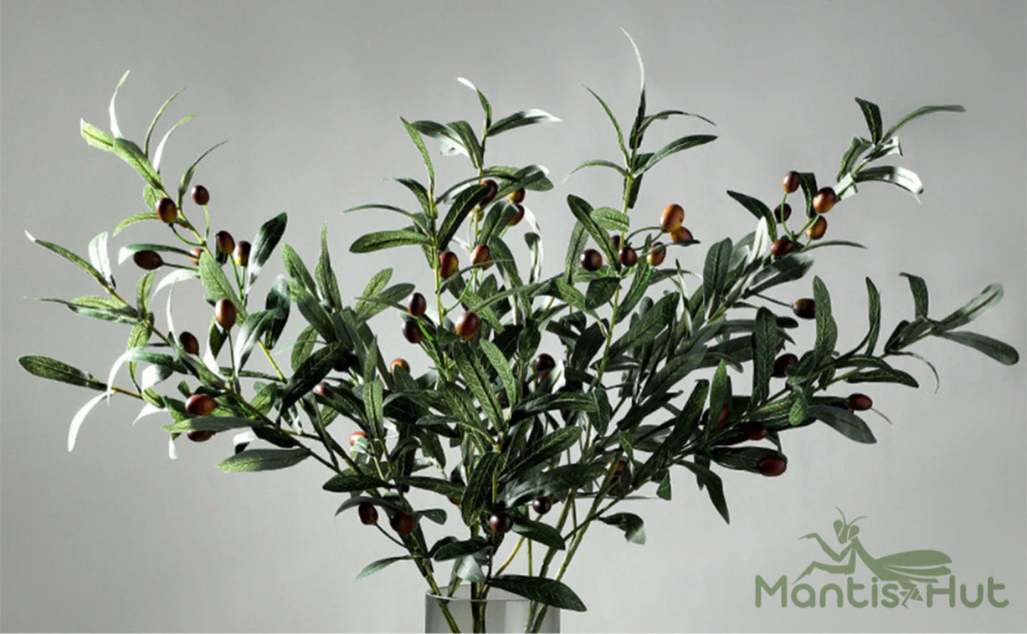 Artificial Olive Tree Branches