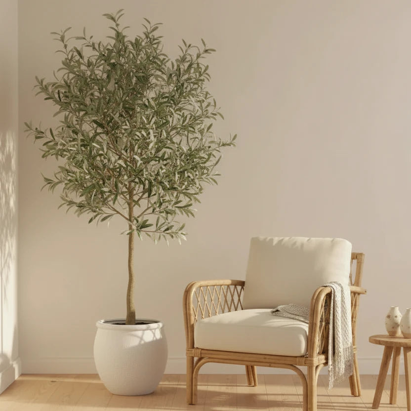 5 Feet Artificial Olive Tree – Mantis Hut